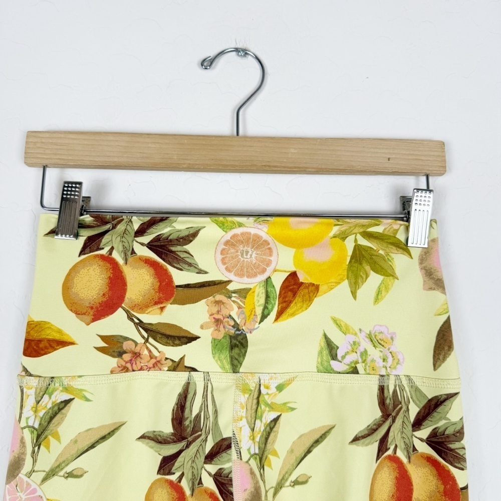 BEYOND YOGA Olympus High Waist Leggings - Limoncello Leafy Citrus - Picture 7 of 11